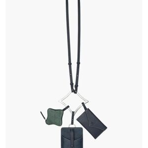 MCM DIAMOND TRIOLOGIE CROSSBODY CELL PHONE AND Accessory Set